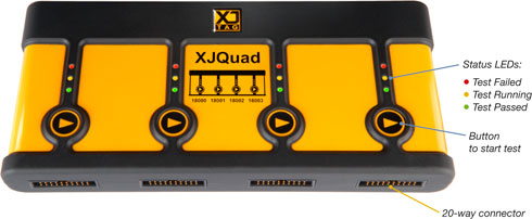 XJQuad JTAG Interface Multiport Adapter