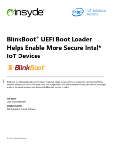 Blinkboot UEFI Boot Loader Helps Enable More Secure Intel IoT Devices