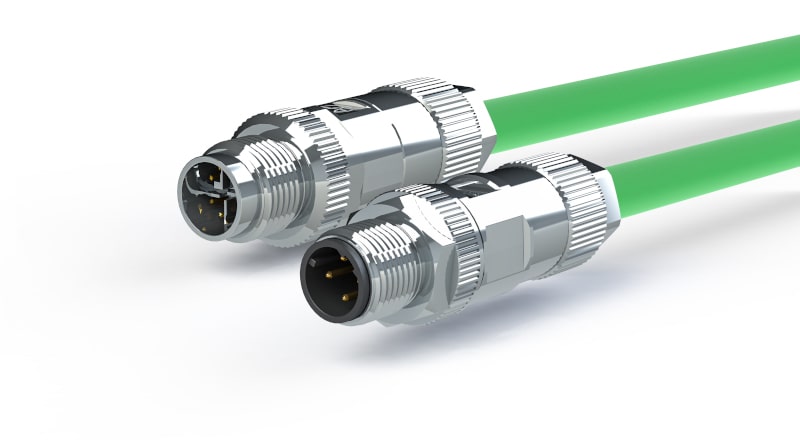 The smallest field assembly connector: M12 Circular Connector