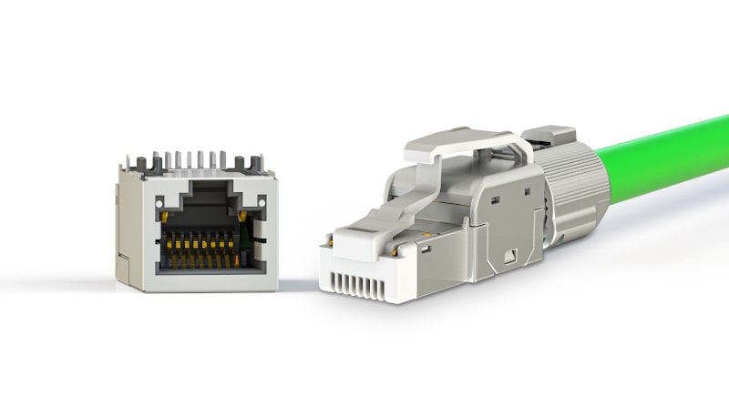 CAT6A Tool-free Field Assembly RJ45 Connector